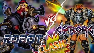 WHEN ROBOT & CYBORG COLLIDE | JAWHEAD VS XBORG | JAWHEAD GAMEPLAY | LocKnJaW