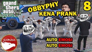 NEKAT! NGE PRANK OBBYPHY DAN GENG PUTIH AUTO BERUJUNG #8 - GTA 5 ROLEPLAY INDONESIA #GARUDAROLEPLAY