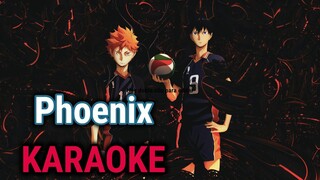 Haikyuu!! To the Top OP KARAOKE | PHOENIX - BURNOUT SYNDROMES 「Instrumental/Lyrics」