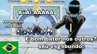 ROBIN ESTAPEANDO SPANDAM DUBLADO 🇧🇷- ONE PIECE