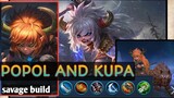 Popol and kupa game play | QUEEN KNIGHT | moonton