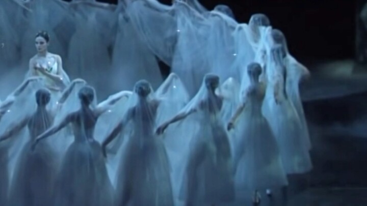 This group dance is really poignant, ethereal and sad.