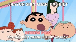 Review Phim Shin Tập Đặc Biệt: Tắm Chung Với Siêu Nhân, Nếu Dì Musae Thay Mẹ | Shin Cậu Bé Bút Chì