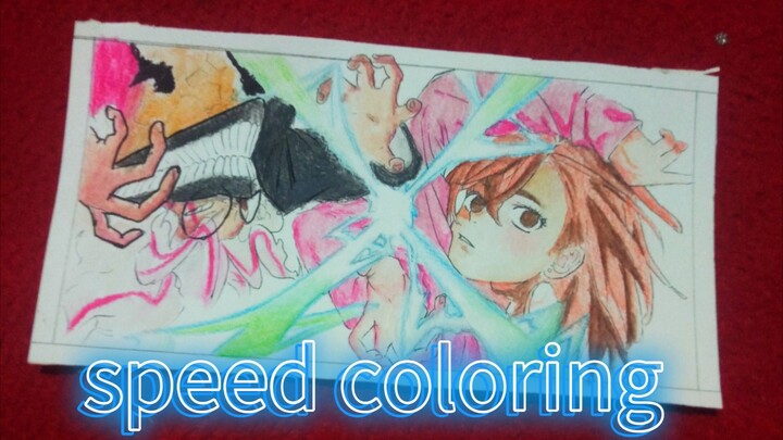 speed coloring Momo Ayase x Ken Takakura - DanDaDan