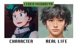 My Hero Academia Characters In Real Life