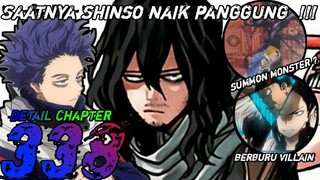 Rahasia yang disembunyikan Aoyama & rencana perang Aizawa sensei !! | my hero academia 338