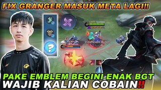 APAKAH GRANGER BAKAL MASUK META MPL LAGI? PAKE EMBLEM INI ENAK BANGET COK!!