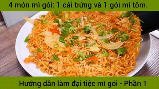 Hướng dẫn làm đại tiệc mì gói #1