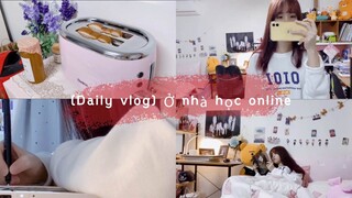 [Daily Vlog] Ở nhà học online~원격강의생활