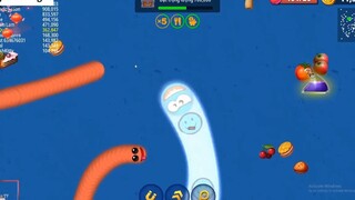 Big Snake _ Rắn săn mồi #199 _ The best Wormszone _ vùng giun đất.io 5