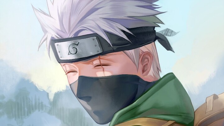 "คนที่ควรร้องไห้มากที่สุด ยิ้มเข้าไว้" " นารูโตะจอมคาถา/Kakashi/Tears"