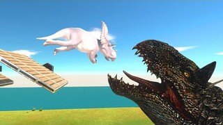 Flip Platform Trap - Animal Revolt Battle Simulator