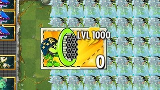 PvZ 2 - 植物使用 1 个终极技能释放 35 个冰冻植物