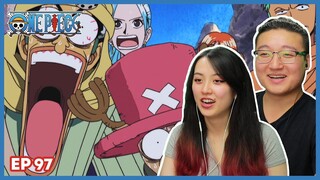 WARUSAGI BIRDS THE DESERT BANDITS!  | ONE PIECE Episode 97 Couples Reaction & Discussion