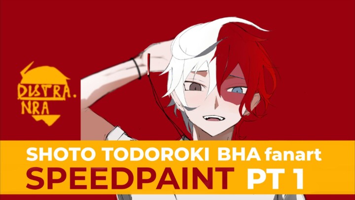 SHOTO TODOROKI FANART [SPEEDPAINT] Distra nra