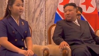 kim jong un dan anak gadisnya tersayang.