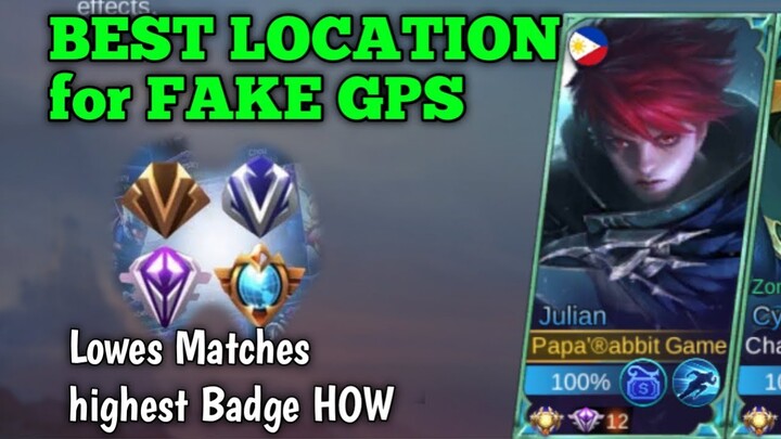 How to get badge.Best location to get highest Badge on mobile legends.