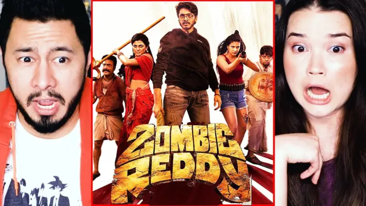 ZOMBIE REDDY | Prasanth Varma | Teja Sajja | Raj Shekar Varma | Trailer Reaction by Jaby & Achara