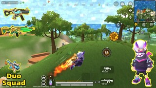 Play with NEW Heartseeking Set | 2 MAN SQUAD 30 KILL | SOUTH SAUSAGE MAN