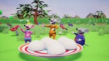 Lucy and The Mice 🍑 "Dumplings Dispute" (Episode 7) 🍒 Funny Kids Cartoon 3D
