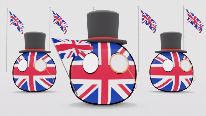 【Polandball】The UK was assimilated by its beloved old enemy and then revolutionized.