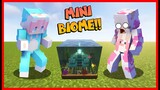 ATUN & MOMON BANGUN MINI BIOME DI MINECRAFT !! Feat @sapipurba Minecraft !!