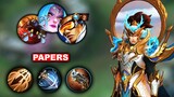 ZILONG INSPIRE + THIS BUILD = ENEMY PAPERS | MOBILE LEGENDS
