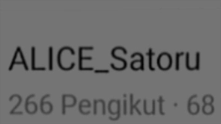 nih Alice_Satoru aku  Ganoc  y klo kgk keliatan liat di pp