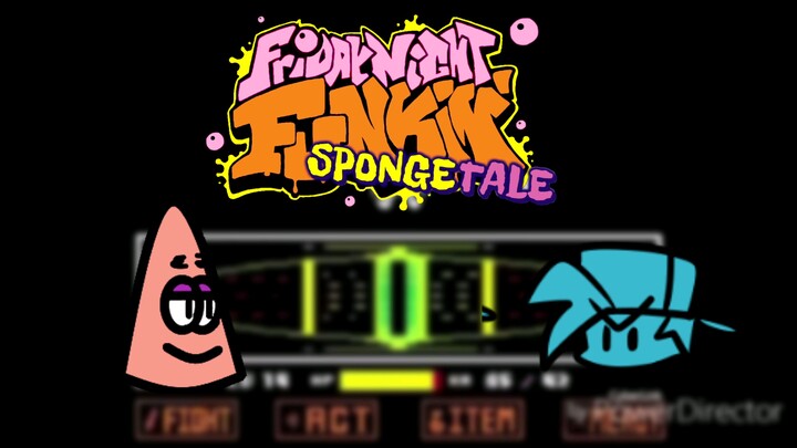 Friday Night Funkin' VS Spongetale - Planktolovania
