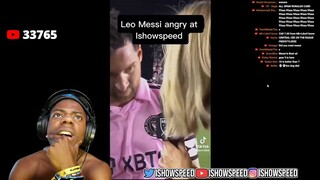 iShowSpeed Reacts To Messi Dissing Him 💀