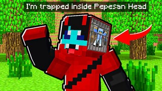 I'm Trapped Inside Pepesan Head in Minecraft (Tagalog)