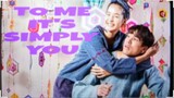 TO ME IT'S SIMPLY YOU Episode 4 Tagalog Dubbed