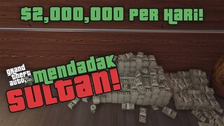 Cara Gampang Dapetin Uang $2,000,000 Per Hari ($300,000 Per Jam) - Uang GTA 5 Online Indonesia