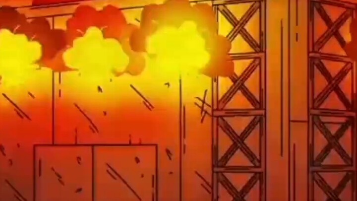 Monster Kekaisaran Mendeleev menggunakan meriam untuk melawan monster - kartun tentang tank