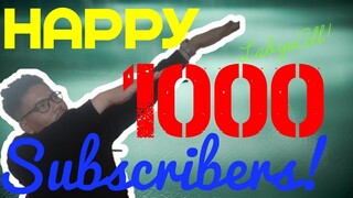 Happy 1000 SUBSCRIBERS, my JohnnyBees!