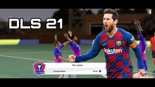 Dream league soccer 2021| Messi lập cú đúp trong trận DLS live