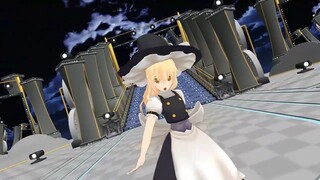 【東方mmd】霧雨魔理沙で月見夜ラビット