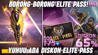 WOW! DISKON ELITE PASS CUMAN 175D DIAMONDS SAJA!!