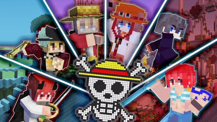 Trận chiến thuyền buồm [ONE PIECE] lớn nhất trong lịch sử! ! ! Minecraft