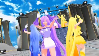 【mmdぴちぴちピッチ】かれん・ノエル・ココでベノム