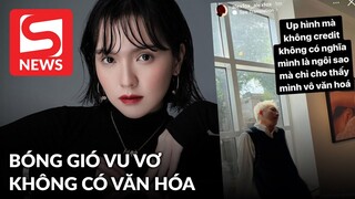 Hải Tú vừa up ảnh, GĐ sáng tạo đã thẳng thừng: Không ghi credit là không có văn hoá?