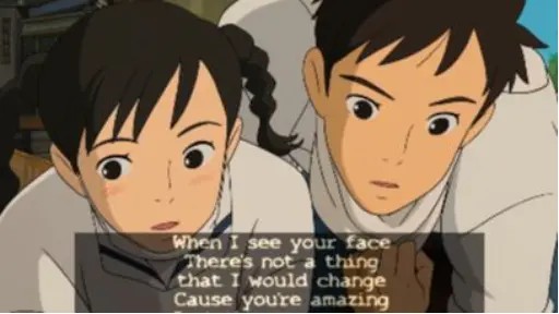From Up on Poppy Hill music video Just the way you are