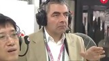 F1 racing classic moments! This is how Mr Bean reacted after seeing the crash