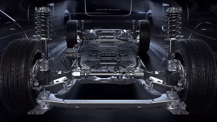 [C4D dynamic visual appreciation] AITO M7 car C4D three-dimensional creative visual animation