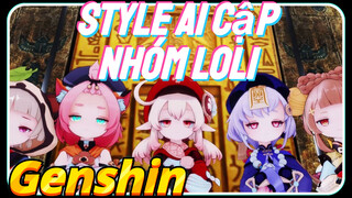 Style Ai Cập Nhóm Loli