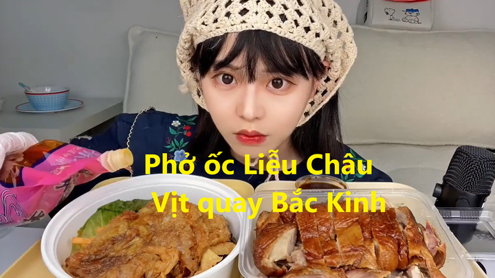 Phở ốc Luosifen Liễu Châu Trung Quốc Và Vịt quay Bắc Kinh