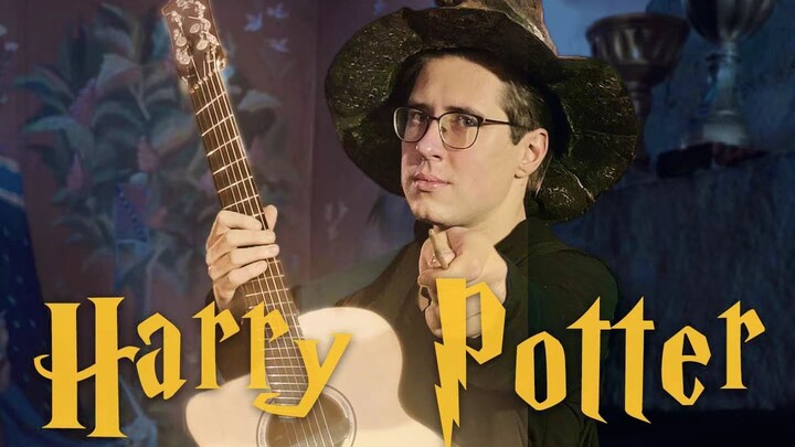 Fingerstyle adapted Harry Potter theme song Harry Potter Theme evokes childhood memories 【Alexandr M