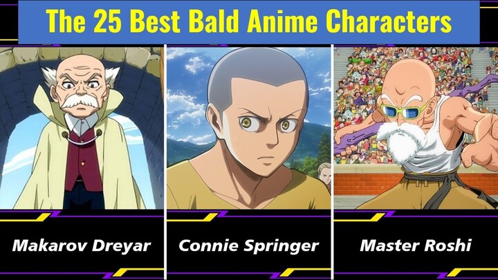 The 25 Best Bald Anime Characters
