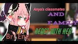 - Anya's classmates and family react with her ! | Eng / Br | Spy x Family