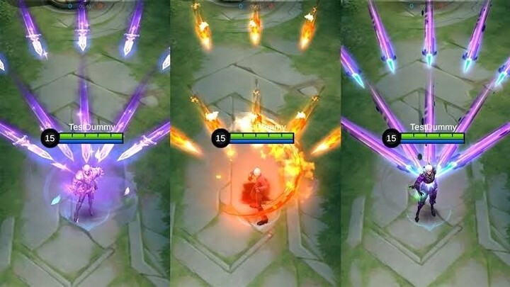 Gusion Optimized All Skin Skill Effects - Mobile Legends
